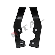 Ital Orta Boy Çapa Bıçağı Set Hyundai Hm105/135 12 Sağ+12 Sol Kıvrık Uçlu