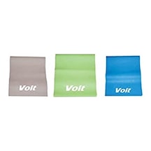 Voit T7572 Voit Pilates Band Seti Üçlü-ücretsiz Kargo Unisex, Çok Renkli, Tek Beden Açık Bej