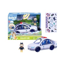Bluey 19202 Bluey Polis Arabası Sesli Ve Işıklı 1 Figür