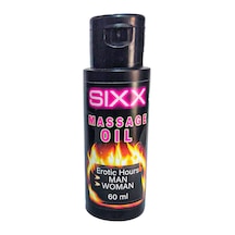 Sixx Erotik Massàge Oìl / Kadın Erkek Masaj Yağı Er0tıc 60 Ml