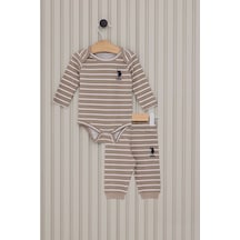 Erkek Bebek 2li Takım - Kum Kum