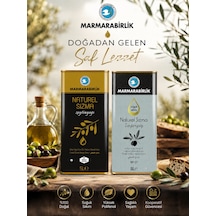 Marmarabirlik 1 Adet Naturel Sızma X 1 Adet Soguk Sıkım Zeytinyağı