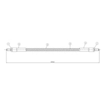 Cavo Fren Hortumu On Land Rover Defender L315 L316 Cavo C900019a Nrc7874