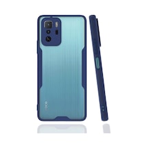 Poco X3 Gt Kılıf Platin Silikon - Lacivert İtdark7590