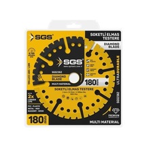 Sgs 2362 Çok Amaçlı Multı-meterıal Elmas Kesme Diski 180mm