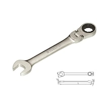 İzeltaş 0345 Mafsallı Circir Kombine Anahtar 16 Mm - 0345020016