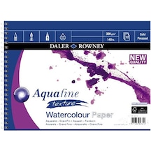 Daler Rowney Aquafine Texture Spiralli 12 Yaprak 300g 30.5x40.6 CM
