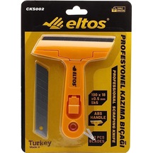Profesyonel Cam Kazıma Bıçağı /iki Adet/ Oynar Başlı / Yedek Bıçaklı / Buz Kazıyıcı