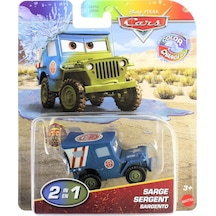Cars Renk Değiştiren Araçlar Sarge Jhd78 Çok Renkli