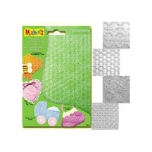 Makin'S Clay Texture Sheets Doku Kalıpları 4Lü Set C