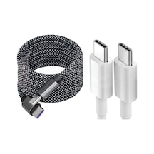 Wegna Ac01-044 Araç İçi Manyetik Şarj Kablosu Iphone 15/ Apple Laptop/apple Tablet 1 Metre Aksesuar -