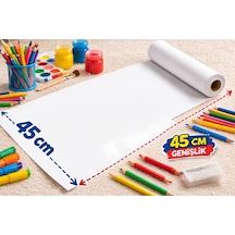 45 Cm X 5 Metre Dev Boş Çizim Kağıdı Rulosu Mimari Çizim, Teknik Proje
