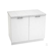 Defne Mutfak Alt Modül 80 Cm Beyaz Tezgah Dahil Değil