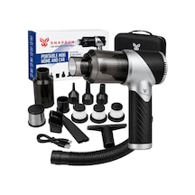 Snapron Snv-3000 Car Vacuum Cleaner Pro 1 Katlanabilir 17.000pa 100w Şarjlı Araç Ev Süpürgesi