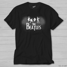 The Beatles Siyah Tişört Siyah