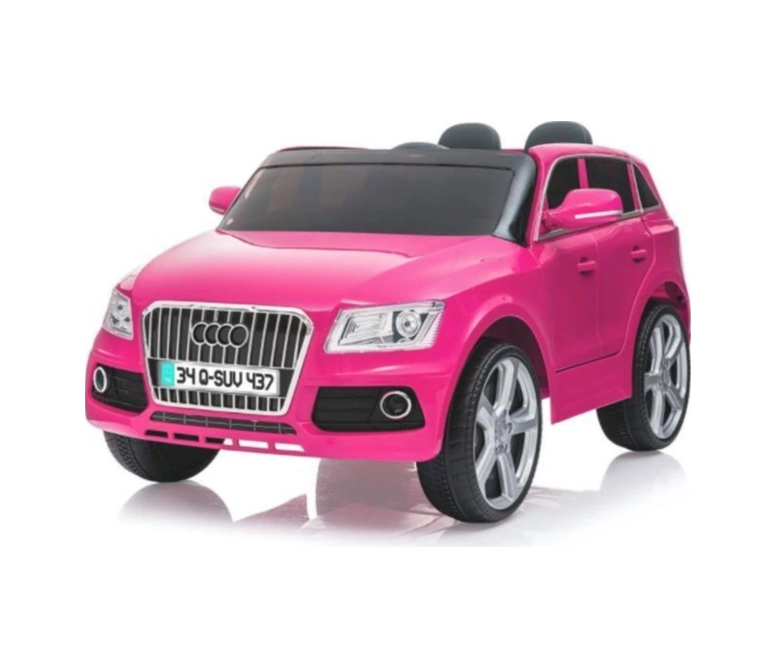 Q-suv 437 12 V Akülü Araba - Pembe Pembe