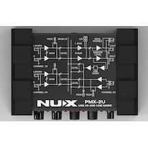 Nux Pmx-2U Çoklu Kanal Mini Mikser