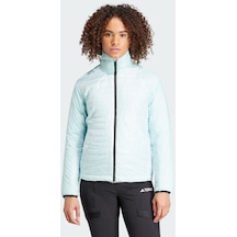 Adidas Terrex Xperior Varilite Primaloft Kadın Turkuaz Mont Ib1077 Mavi