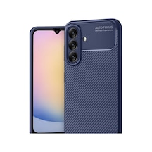 Samsung Galaxy A17 5g Auto Focus Karbon Kapak - Lacivert 0.2M-Çok Renkli