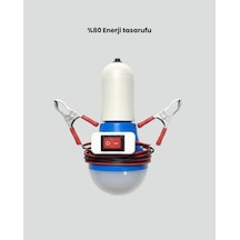 12v Led Ampul Aküden Çalışan Taşınabilir Kullanım