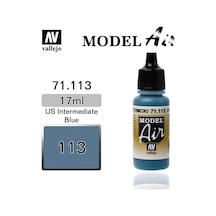 17 Ml. Idf Blue Model Air Serisi Maket Boyası, Vallejo 71113 Standart