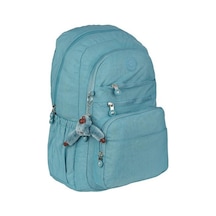 5 Bölmeli Kırınkıl Su İtici Kumaş Aksesuarlı Sırt Çantası 1630s-turkuaz Turkuaz