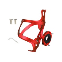 Döner Tabanlı Junsunmay Bisiklet Bardak Tutucu Kafesleri Bisiklet Su Şişesi Alüminyum Alaşımlı Braket Kırmızı Kırmızı