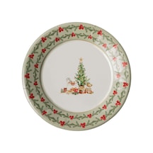 Xmas Tale Kağıt Tabak 26 Cm 12'li Paket Beyaz