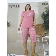 Miressa Kaprili Pijama Takımı PEMBE