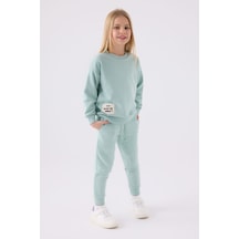 Rolypoly Kız Çocuk Mavi Eşofman Takımı Rp3499-c-v3 Mavi
