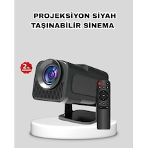 Akıllı Projeksiyon Cihazı Hdmı Usb Bağlantılı Taşınabilir Enerji Tasarruflu - Lisinya