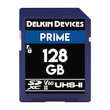 Delkin Devices 128GB Prime UHS-II SDXC 1900X (V60) Hafıza Kartı