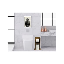 Bk Home Doğal Masif Ahşap Tuvalet Kağıtlığı Ve Dekoratif Ahşap Be (551052398)