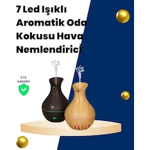 Usb Şarjlı 7 Renk Led Işıklı Sessiz Çalışan Mini Hava Nemlendirici