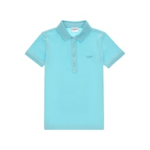 U.S. Polo Assn. Kız Çocuk Aqua Polo Yaka Basic Tişört 50306036-VR007