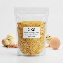 Civciv Büyütme Yemi Toz - 2 Kg Tavuk, Ördek,kaz, Bıldırcın Tüm Kanatlılar Için Civciv Yemi 2 Kg