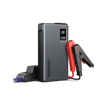 Ugreen 1000a Ultrasafe Araç Akü Takviye Cihazı, 12v 12.000mah Taşınabilir Powerbank Ve Led Acil Durum Işığı, 35977 Gri