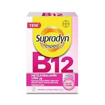 Supradyn Expert B12 Metilkobalamin 1000 Mcg 30 Dilantı Tablet
