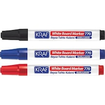 Kraf Beyaz Tahta Kalemi 3 Lü Set 770