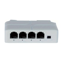 Xuweiwei White 100mbps 1 Giriş 3 Çıkış Poe Uzantısı Usb Güçlü Cctv Kamera Ağ Genişletici