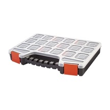 18 Bölmeli Şeffaf Kapaklı Mega Organizer Kutu, 32.5 X 24.5 X 5 Cm