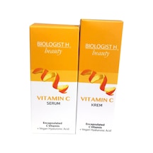 Beauty Yüz Bakım Nemlendirici Serum Yüz Vitamin C Yaşlanma Karşıtı Pompa 20 1