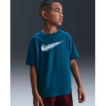 Nike Hf8100-301 Dri-fıt Çocuk Kısa Kollu Tişört- Petrol