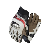 Scoyco Mc60 Deri Kevlar Kaplama Dokunmatik Motosiklet Eldiveni 65501 Gri