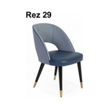Rez 29 Modern Şık Ergonomik Dayanıklı Konforlu Ahşap Ayaklı Salon Yemek Sandalyesi Modeli Çok Renkli