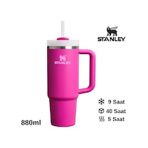 Stanley Quencher H2.0 Flowstate 0.89 L Pipetli Çelik Termos Fuşya