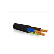 Cmk Cable 3X1,5 Ttr Siyah Çok Telli Kablo Tam Kesit %100 Bakır