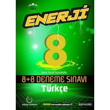 Palme Yayınları 8. Sınıf Lgs Enerji Türkçe 8+8 Deneme Sınavı