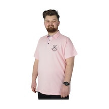 Mode Xl Büyük Beden Erkek T-Shirt Polo Mdx Club 22305 Somon 001