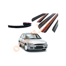 Ford Escort Uyumlu Bagaj Üstü Spoiler Mat Siyah